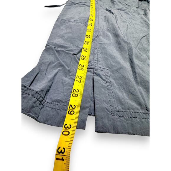 Current Air Los Angeles Midi Paperbag Dusty Blue Elastic Waistband Size Small - Picture 6 of 9